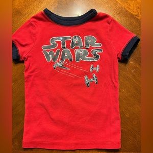 Boys Star Wars PJ Top